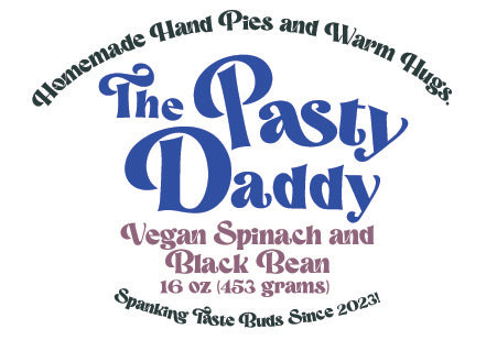 Frozen Pasty - Vegan Spinach & Black Bean