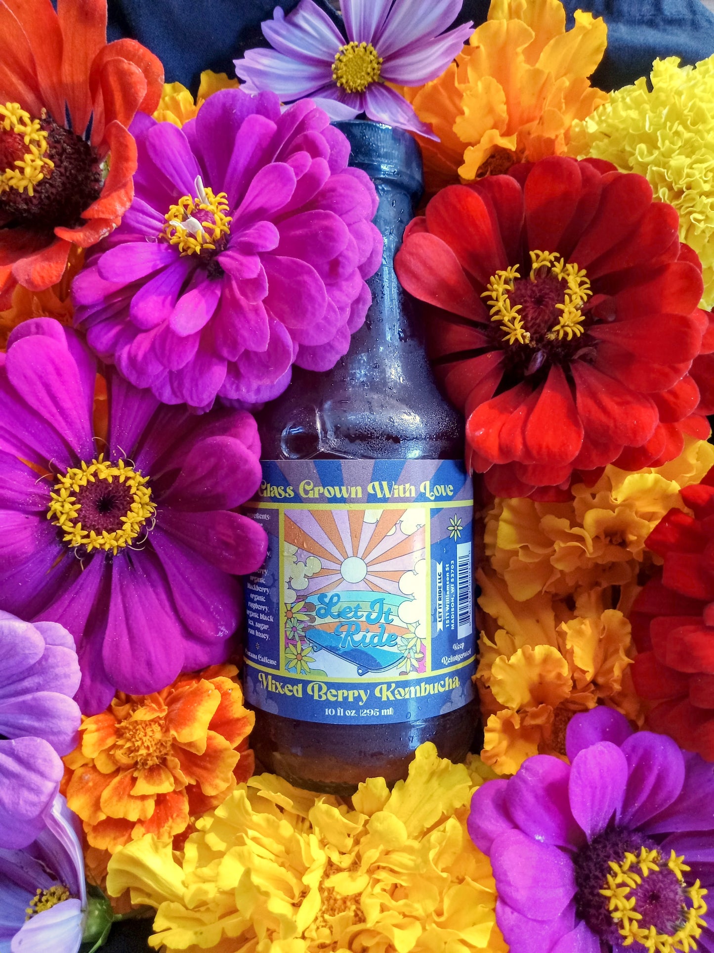 Let It Ride Kombucha - Mixed Berry