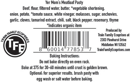 Frozen Pasty - Yer Mom's Meatloaf